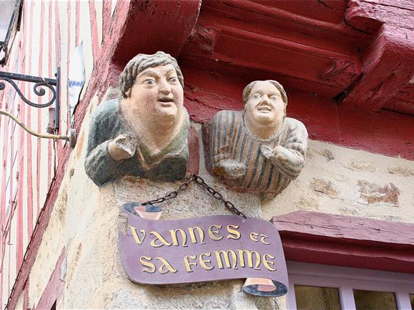 Vannes, Vannes et Sa femme, symbole de la ville