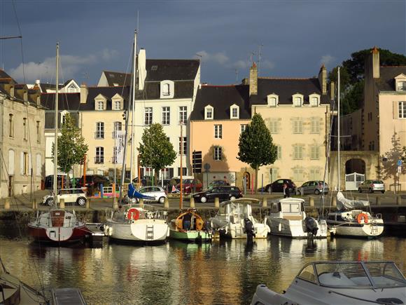 Vannes, le port de plaisance de Vannes en Bretagne